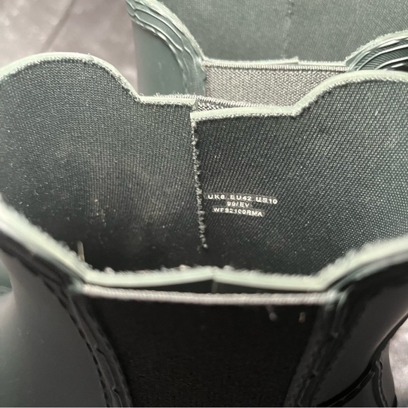 Hunter Refined Stitch Detail Waterproof Green Chelsea Boot Women’s 10 WFS2100RMA - Picture 7 of 7